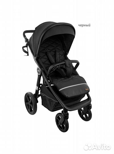 Прогулочная коляска Indigo corsa, черная