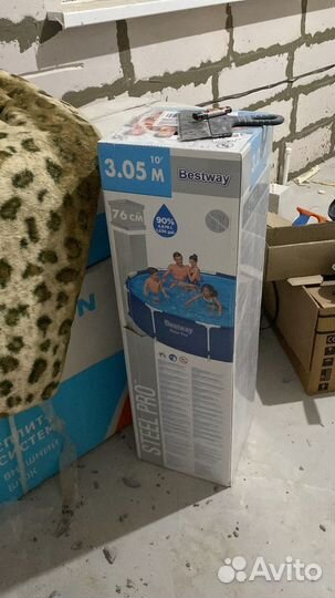 Каркасный бассейн новый