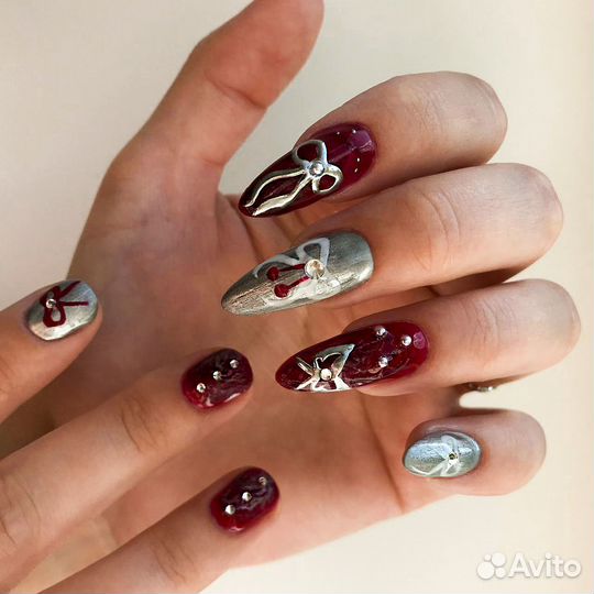 Маникюр/наращивание на дому