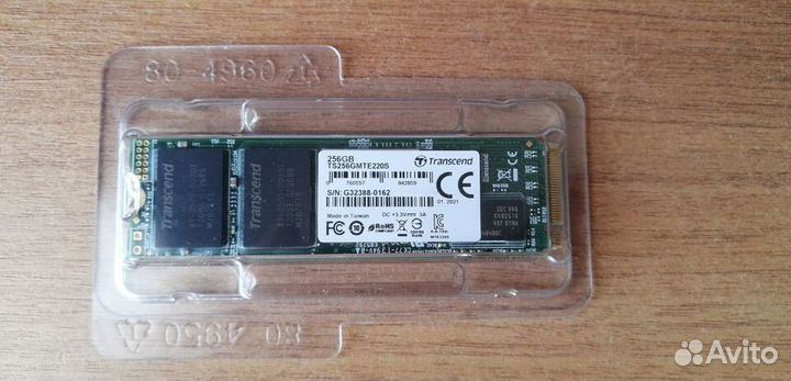 Накопитель SSD M.2 NVMe Transcend TS256gmte220S