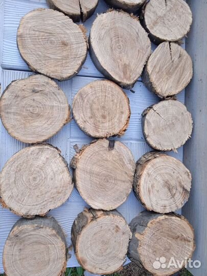 Слэб дерева и спилы