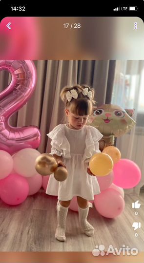 Платье на девочку