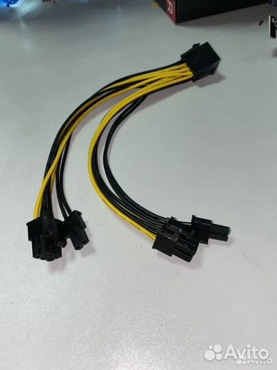 Разветвитель 8 pin PCI-e на 2 x 6+2 pin