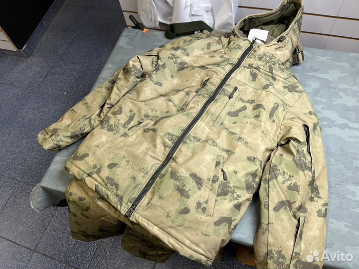 Костюм тактический зимний мембрана мох