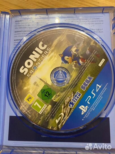 Игра на ps4 sonic