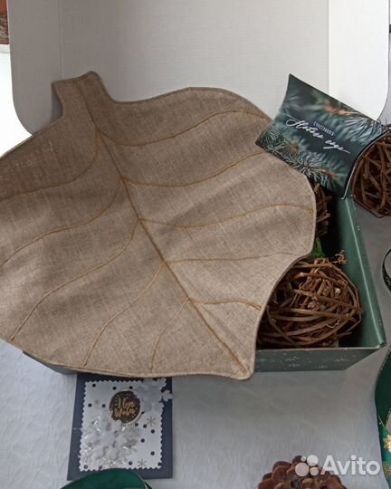 Салфетки сервировочные лен