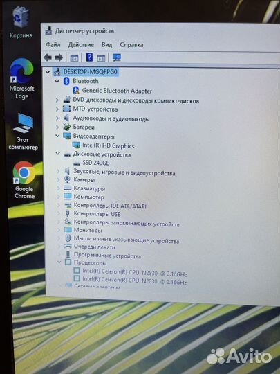 Ноутбук Asus для учебы/работы/ SSD 240/17,3 дюйма