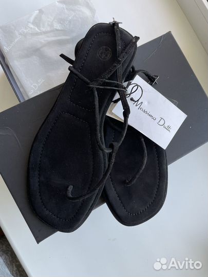 Massimo Dutti Сандалии оригинал замша новые 37