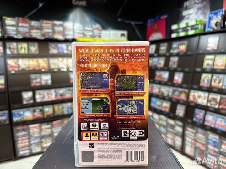 Игра Tom Clancy's EndWar (PSP)