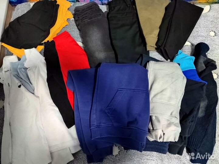 Вещи пакетом на мальчика 128-134