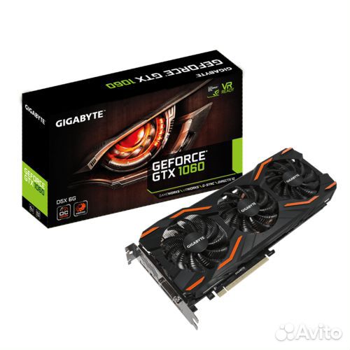 Видеокарта gigabyte GeForce GTX 1060 G1 gaming