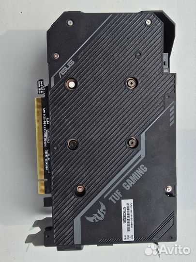 Видеокарта gtx 1660 ti 6gb asus tuf