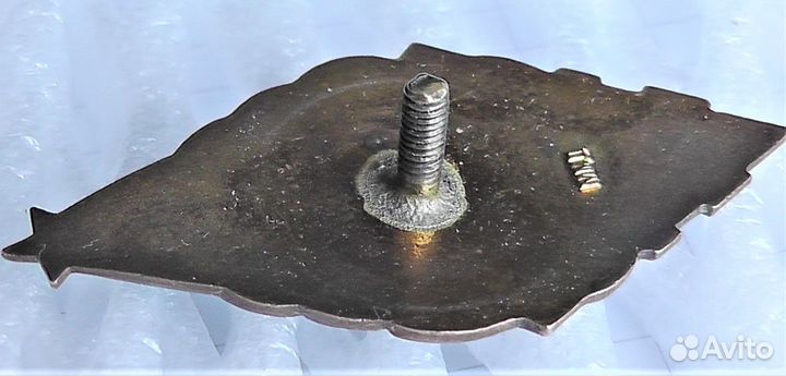 Знак Почетный радист СССР. Тяжелый. Эмаль. Винт