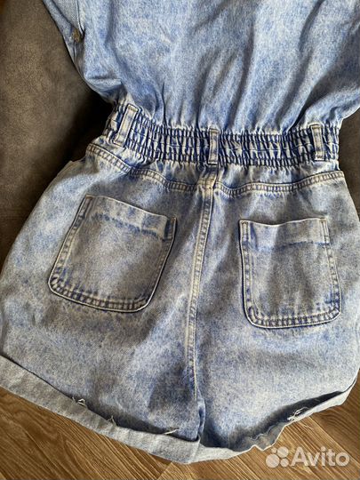 Комбинезон джинсовый женский