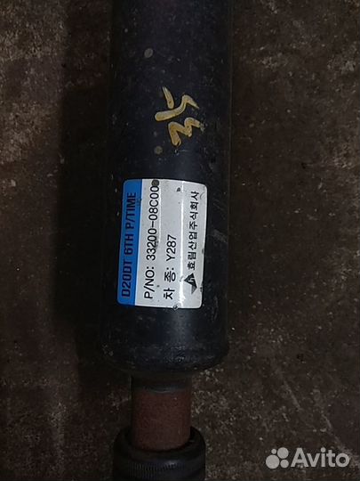 Карданный вал задний ssangyong rexton