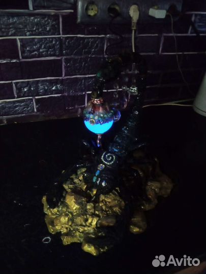 Скорпион ночник ручная работа