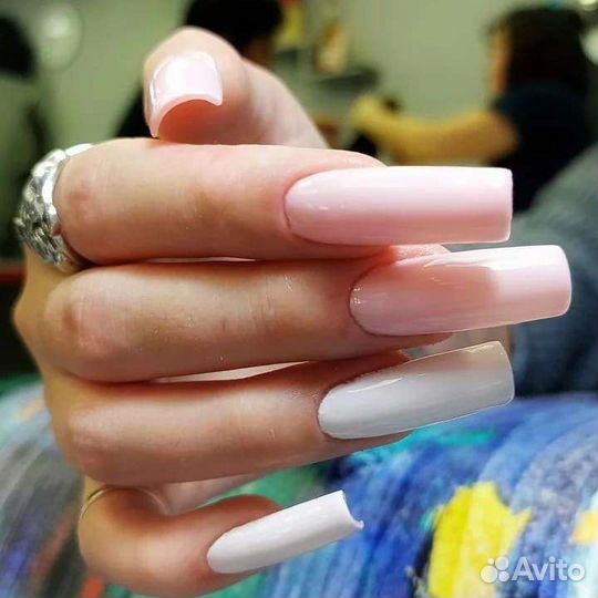 Наращивание ногтей и гель лак