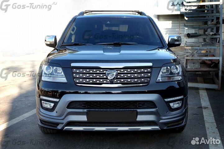 Накладка переднего бампера KIA Mohave Borrego 2016