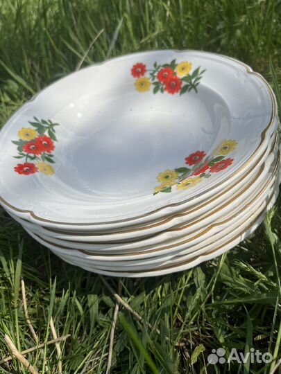 Тарелка керамика СССР
