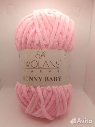 Пряжа wolans bunny baby