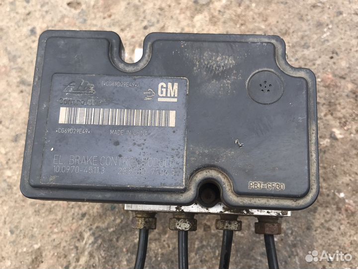 Блок абс chevrolet cruze оригинал