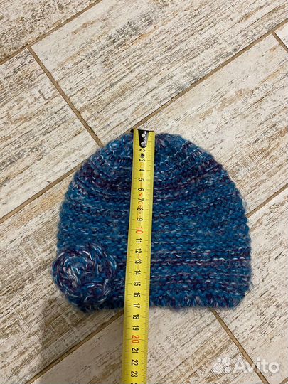 Шапка с шарфом для девочки