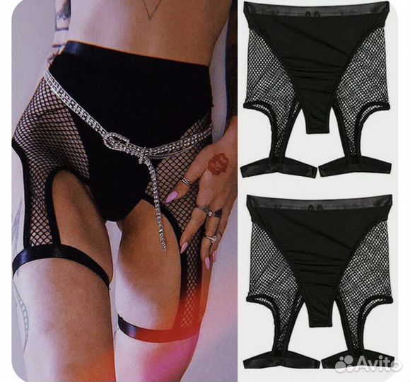 Шорты со стрепами для pole exotic dance, стрип