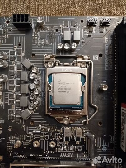 Комплект h510m / i5 11400f / 32gb ram