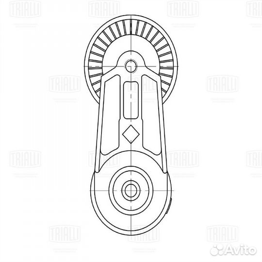 Ролик привод ремня Opel Vectra C 02- 2.0i 2.2i с н