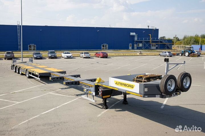 Полуприцеп трал (тяжеловоз) Juterborg JTB-40, 2024