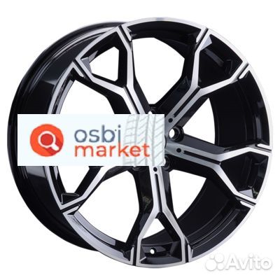 9,5x21/5x120 ET49 D72,6 LR75 BKF (пш, LR002)