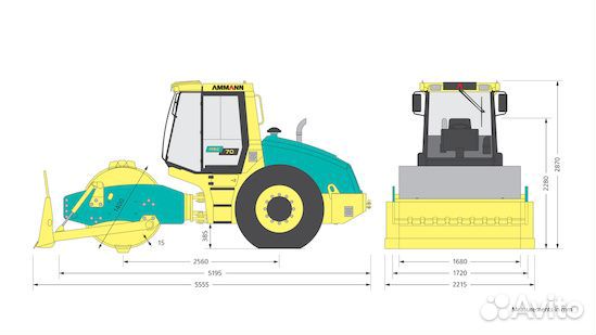 Дорожный каток Ammann ASC 70 D, 2023