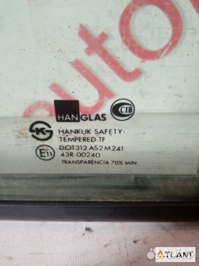 Стекло заднее левое hyundai starex