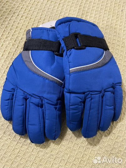 Перчатки зима новые 5/6 лет 2/3 года, 8/10 лет