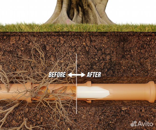 Бестраншейный ремонт канализации