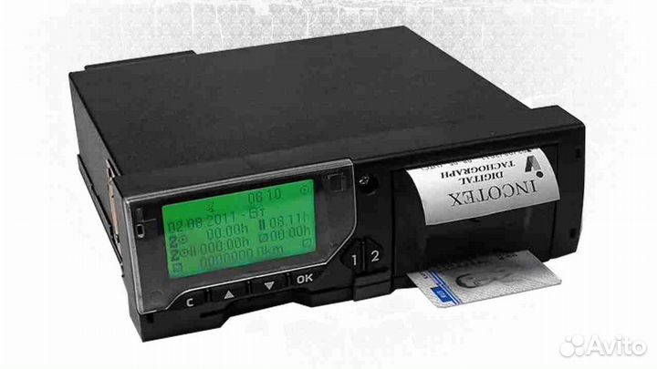 Цифровой тахограф Меркурий та-001.С блоком скзи