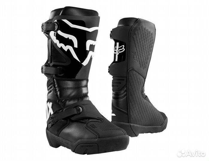 Мотоботы FOX Comp X Boot Черный (2022)