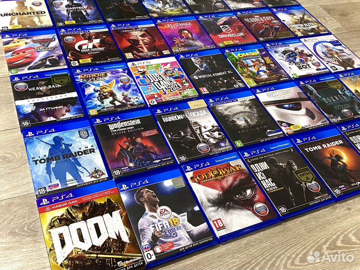 Игры бестселлеры на PS 4 и PS 5