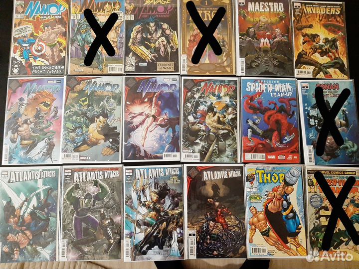 Комиксы Marvel DC Синглы на английском Марвел диси