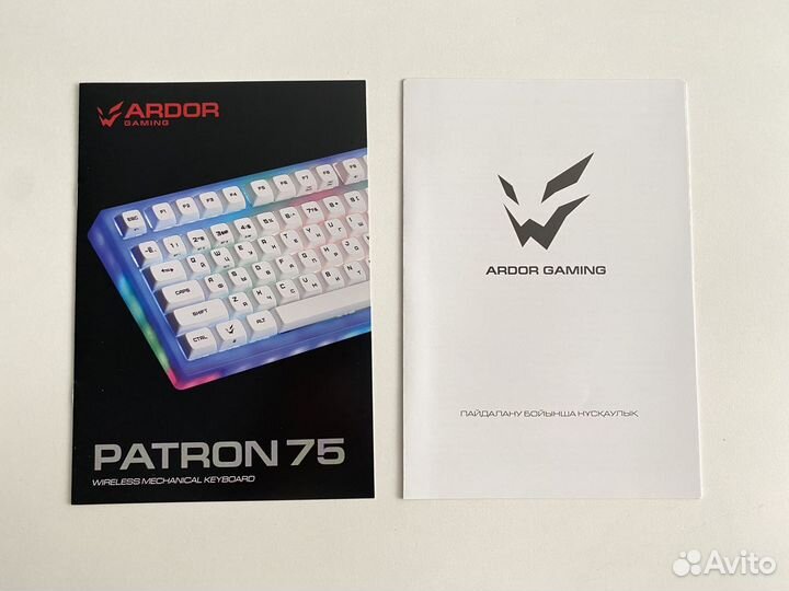 Клавиатура ardor gaming Patron, USB, фиолетовая