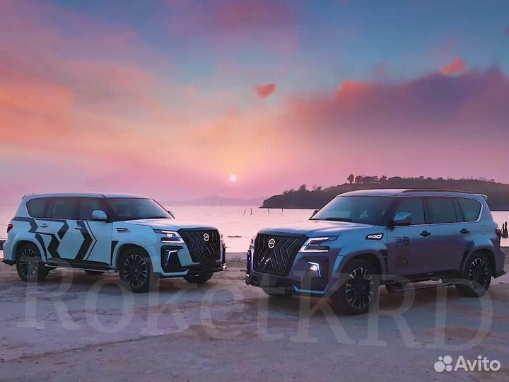 Обвес Nissan Patrol Y62 2020 Black Hawk