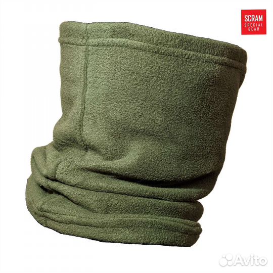 Шарф труба флис (270г./м2) хаки