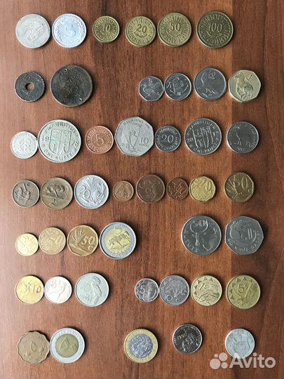 Монеты Африки