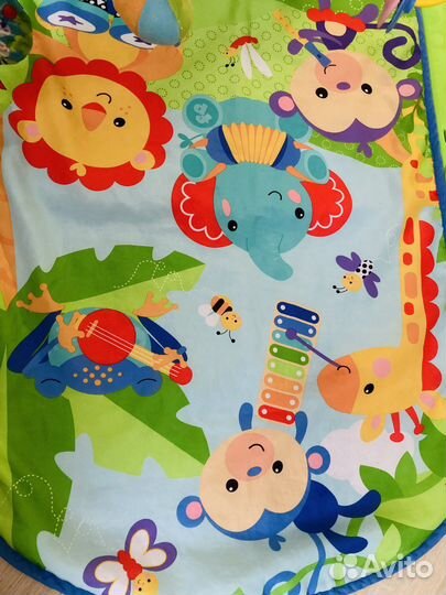 Развивающий коврик с пианино