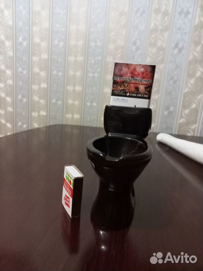 Пепельница унитаз