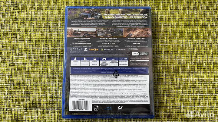 Expeditions a mudrunner game ps4 Новый диск