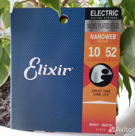 Струны для электрогитары Elixir