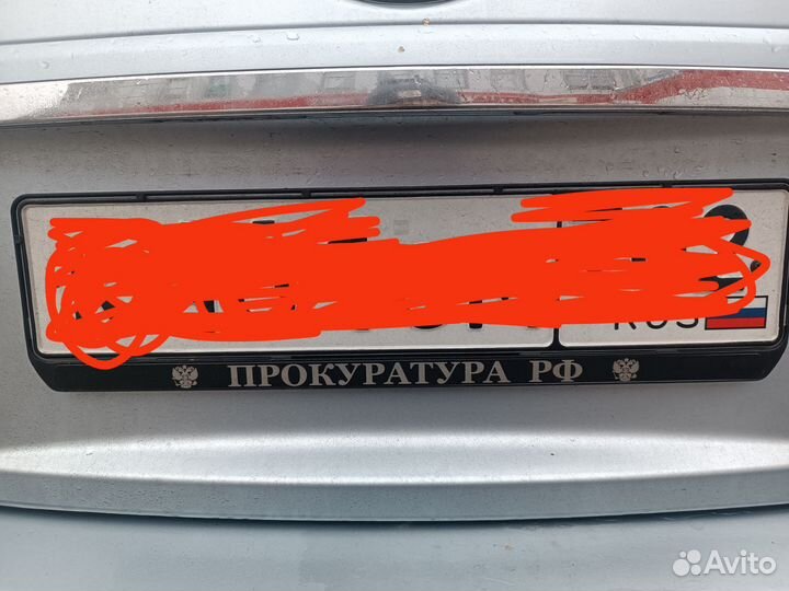 Номерные рамки с надписью