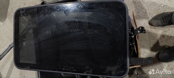 Toyota lc200 стекло люка