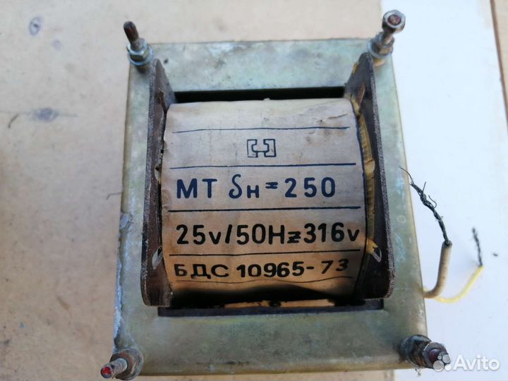 Для лампового усилителя Трансформатор